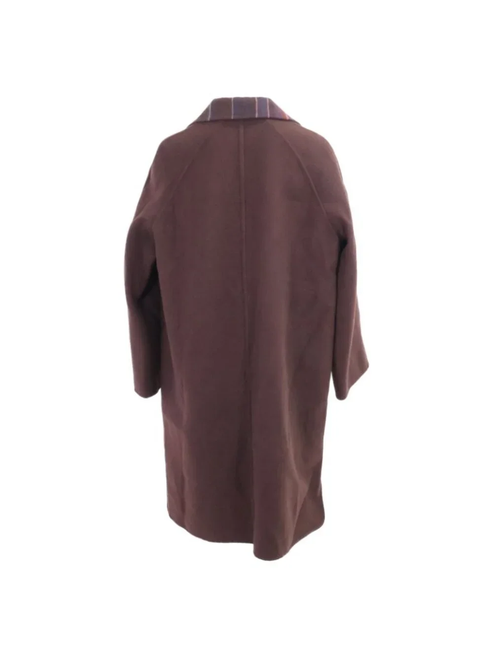 Hermes Sellier Buttons Wool Cashmere Chesterfield 38